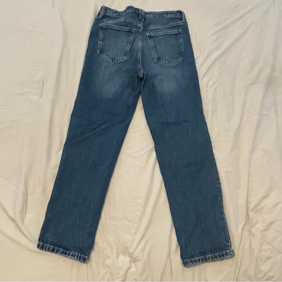 On 34th Straight Leg Short Women’s Blue Denim Jeans Size 27 - Picture 4 of 4